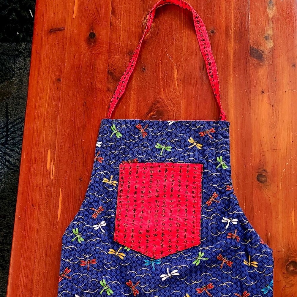 Dragonfly Inspired Apron